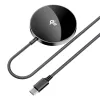 Acefast E24 Qi2 15W magnetická bezdrôtová nabíjačka s 1,2 m káblom USB-C, čierna