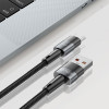 Kábel Tech-Protect Ultraboost USB-A / USB-C, 66W, 6A, 50 cm, sivý