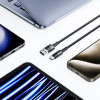 Kábel Tech-Protect Ultraboost USB-A / USB-C, 66W, 6A, 50 cm, sivý
