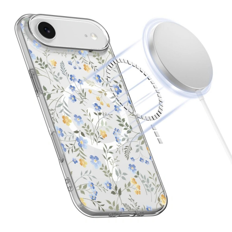 Puzdro Tech-Protect FlexAir MagSafe pre Apple iPhone Air, Spring Flowers