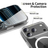 Tech-Protect Flexair Hybrid CC MagSafe puzdro pre Apple iPhone 17 Pro, priehľadné