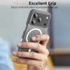 Puzdro Tech-Protect Flexair Hybrid CC MagSafe pre Apple iPhone 17 Pro Max, priehľadné