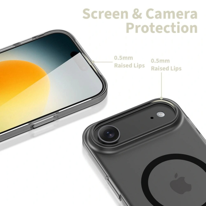 Tech-Protect Magslim MagSafe puzdro pre Apple iPhone Air, matná čierna