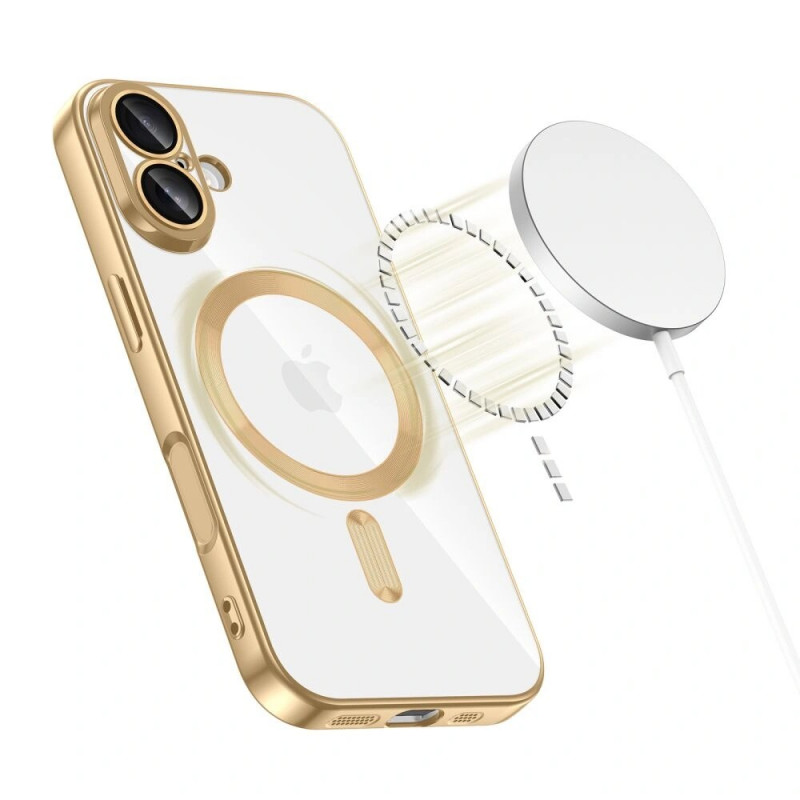 Tech-Protect MagFlex MagSafe puzdro pre Apple iPhone 17, lesklá zlatá