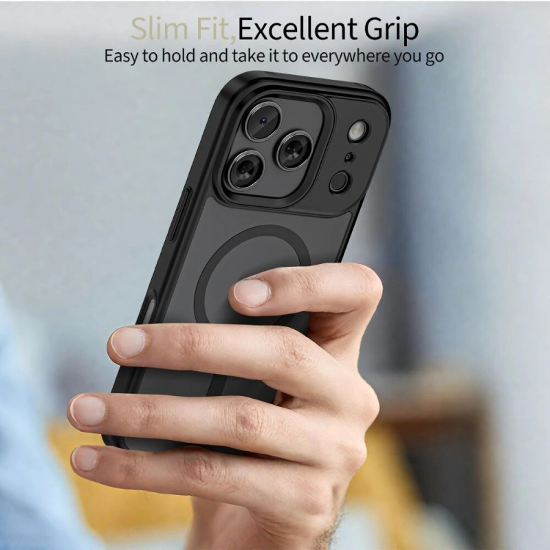 Puzdro Tech-Protect Magmat MagSafe pre Apple iPhone 17 Pro, matná čierna