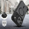 Puzdro Tech-Protect Magmat MagSafe pre Apple iPhone 17 Pro, matná čierna