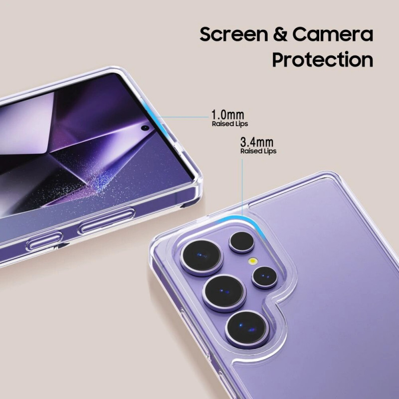 Tech-Protect Puzdro Flexair Hybrid pre Samsung Galaxy S25 Ultra, priehľadné