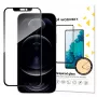 Wozinsky Super Tough Full Glue tvrdené sklo s puzdru priateľským rámom pre iPhone 14 Plus / 13 Pro Max, čierna