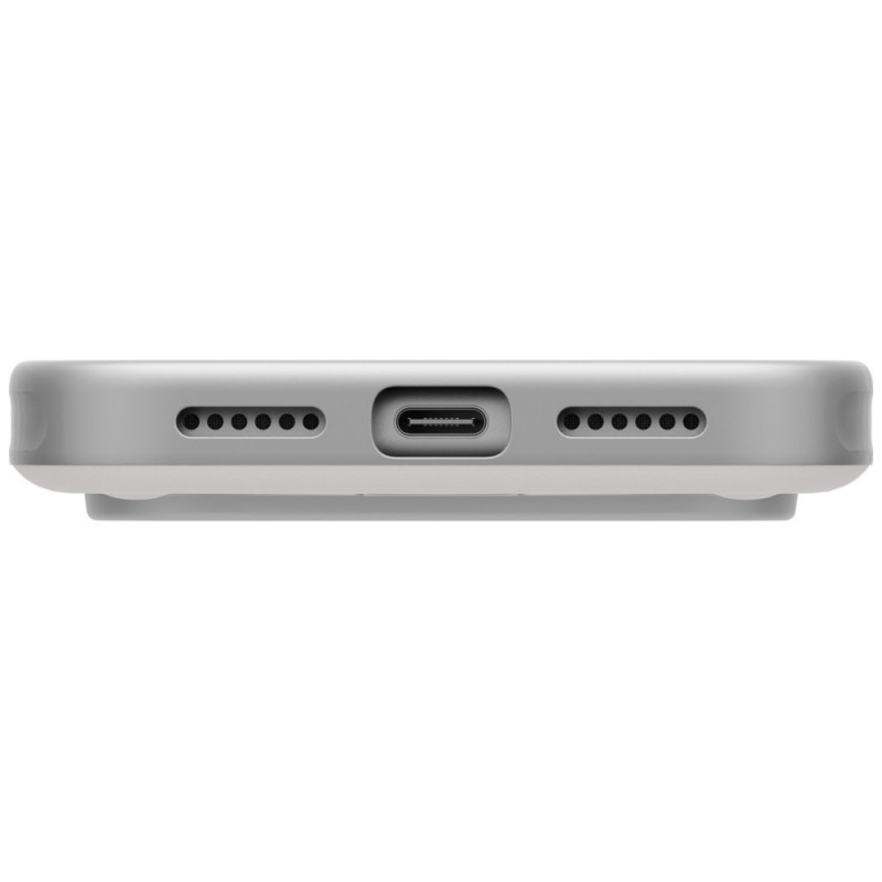 UNIQ Elix puzdro pre Apple iPhone 18 Pro Max / 17 Pro Max, 360 Rotating Kickstand, svetlosivá