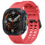 Tech-Protect Silikónový remienok Air pre Samsung Galaxy Watch Ultra 1 / 2 (2024-2026) 47 mm, Crimson Red