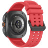 Tech-Protect Silikónový remienok Air pre Samsung Galaxy Watch Ultra 1 / 2 (2024-2026) 47 mm, Crimson Red