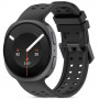 Tech-Protect Silikónový remienok Air pre Samsung Galaxy Watch 8 / 9 / Classic 40 / 44 / 46 mm, čierny