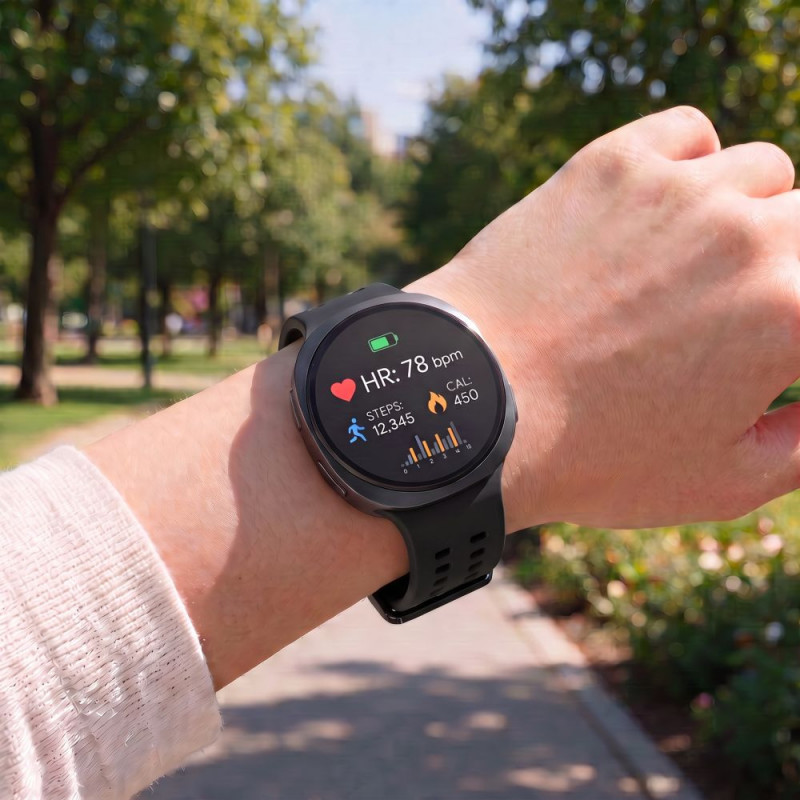 Tech-Protect Silikónový remienok Air pre Samsung Galaxy Watch 8 / 9 / Classic 40 / 44 / 46 mm, čierny