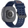 Tech-Protect Silikónový remienok Air pre Samsung Galaxy Watch 8 / 9 / Classic 40 / 44 / 46 mm, námornícka modrá