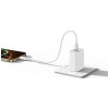 USAMS CC326 T69 nástenná nabíjačka USB-A, 10,5 W, 2,1 A, biela