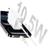 USAMS CC326 T69 nástenná nabíjačka USB-A, 10,5 W, 2,1 A, biela