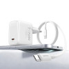 Nástenná nabíjačka USAMS CC339 T76 45W GaN USB-C s káblom SJ711 USB-C na USB-C (1 m), biela