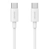 Nástenná nabíjačka USAMS CC339 T76 45W GaN USB-C s káblom SJ711 USB-C na USB-C (1 m), biela