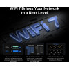Dvojpásmový Wi-Fi 7 router Mercusys MR37BE, až do 6500 Mbps