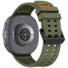 Tech-Protect Silikónový remienok Air pre Samsung Galaxy Watch 8 / 9 / Classic 40 / 44 / 46 mm, olivovo zelený