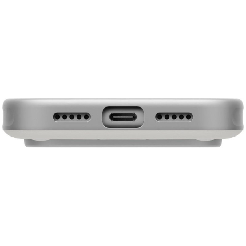 UNIQ Elix puzdro pre Apple iPhone 18 Pro / 17 Pro, 360 Rotating Kickstand, svetlosivá