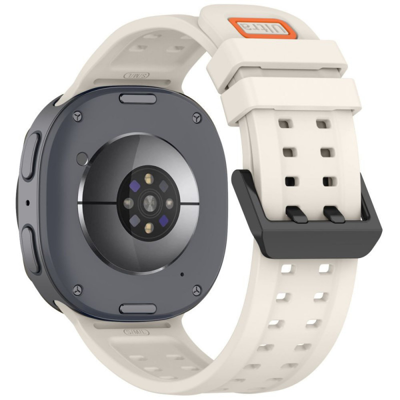 Tech-Protect Silikónový remienok Air pre Samsung Galaxy Watch 8 / 9 / Classic 40 / 44 / 46 mm, Starlight