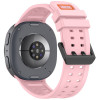 Tech-Protect Silikónový remienok Air pre Samsung Galaxy Watch 8 / 9 / Classic 40 / 44 / 46 mm, Powder Pink