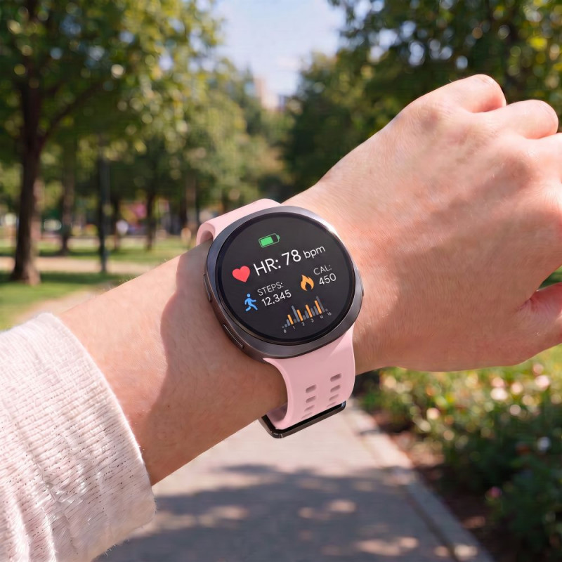 Tech-Protect Silikónový remienok Air pre Samsung Galaxy Watch 8 / 9 / Classic 40 / 44 / 46 mm, Powder Pink