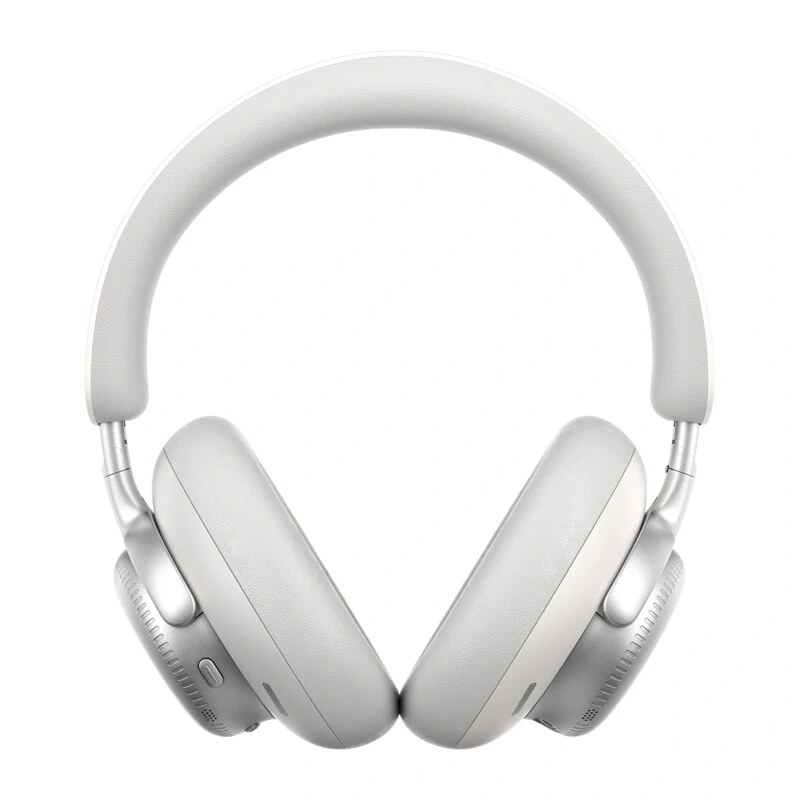 QCY H6 Ultra bezdrôtové náhlavné slúchadlá cez uši, adaptívne ANC, Bluetooth 6.0, biele