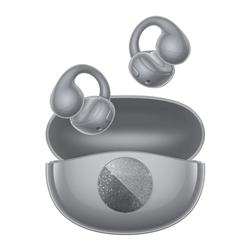 Bezdrôtové open-ear slúchadlá QCY Crossky C50i, Bluetooth 6.0, sivé