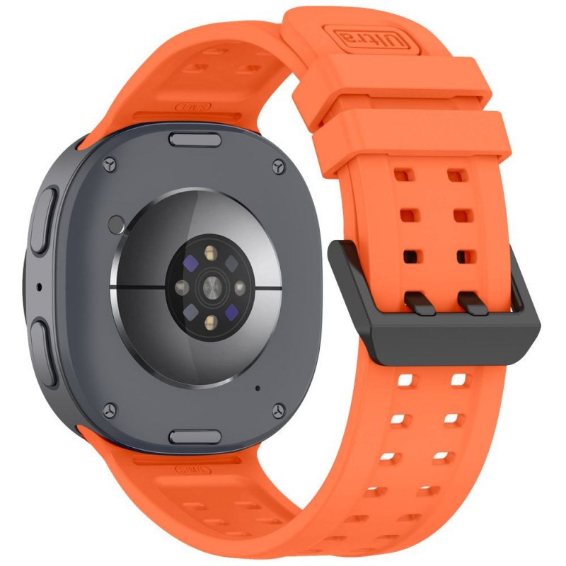 Tech-Protect Silikónový náramok Air pre Samsung Galaxy Watch 8 / 9 / Classic 40 / 44 / 46 mm, tangerine orange
