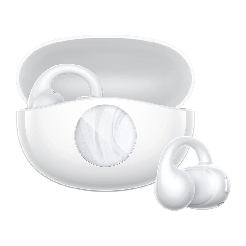 QCY Crossky C50i bezdrôtové open-ear slúchadlá, Bluetooth 6.0, biele