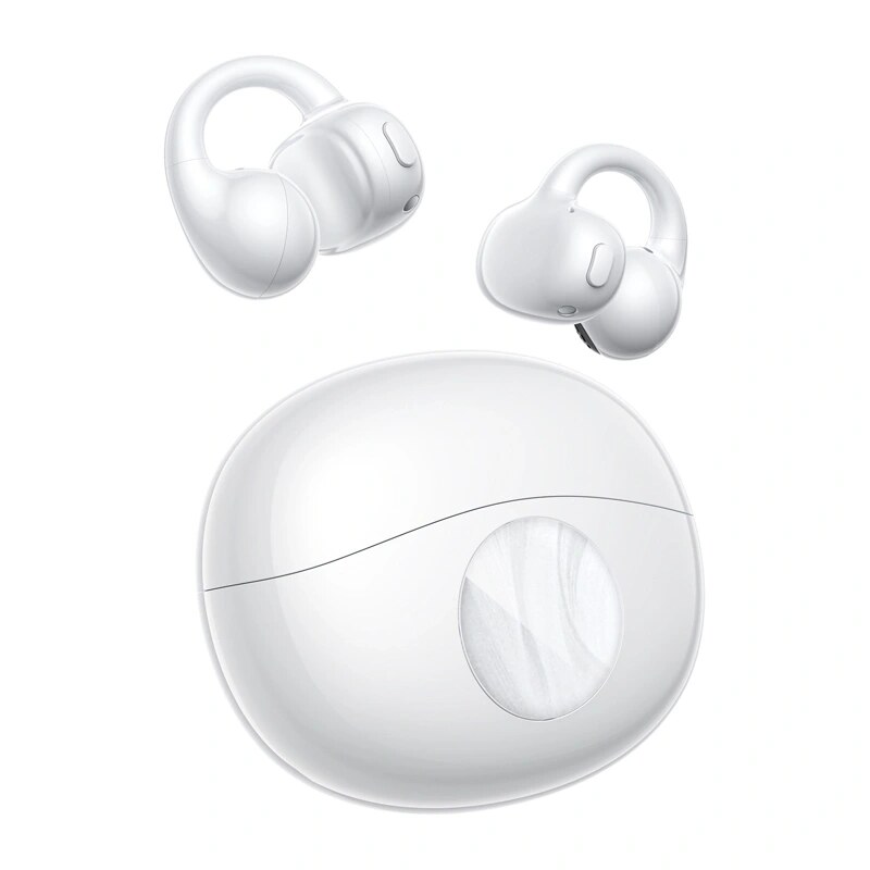 QCY Crossky C50i bezdrôtové open-ear slúchadlá, Bluetooth 6.0, biele