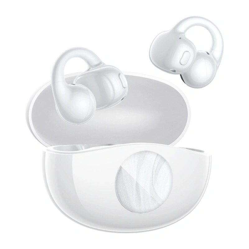QCY Crossky C50i bezdrôtové open-ear slúchadlá, Bluetooth 6.0, biele