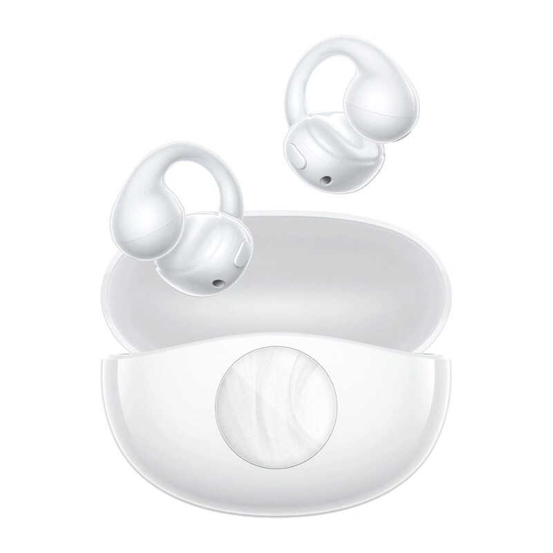 QCY Crossky C50i bezdrôtové open-ear slúchadlá, Bluetooth 6.0, biele