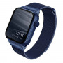 UNIQ Dante nerezový remienok pre Apple Watch 4/5/6/7/SE 40/41 mm, Marine Blue