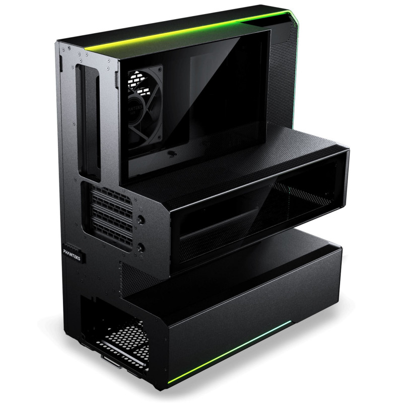 Phanteks EX5 Midi Tower PC skriňa, ATX, Direct Cooling, čierna
