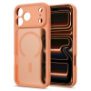 Tech-Protect BasicMag MagSafe puzdro pre Apple iPhone 17 Pro Max / 18 Pro Max, matná Cosmic Orange