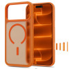 Tech-Protect Magmat MagSafe CC puzdro pre Apple iPhone 17 Pro Max / 18 Pro Max, matná Cosmic Orange