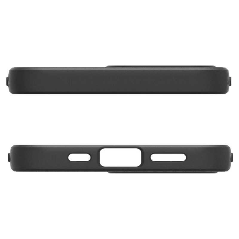 Spigen Liquid Air Mag MagSafe puzdro pre Apple iPhone 17e / 16e, matná čierna