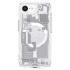 Spigen Ultra Hybrid Mag MagSafe puzdro pre Apple iPhone 17e / 16e, Zero One, biele
