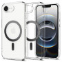 Spigen Ultra Hybrid Mag MagSafe puzdro pre Apple iPhone 17e / 16e, Carbon Fiber