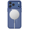 Tech-Protect Magmat MagSafe CC puzdro pre Apple iPhone 17 Pro / 18 Pro, Deep Blue / priehľadné