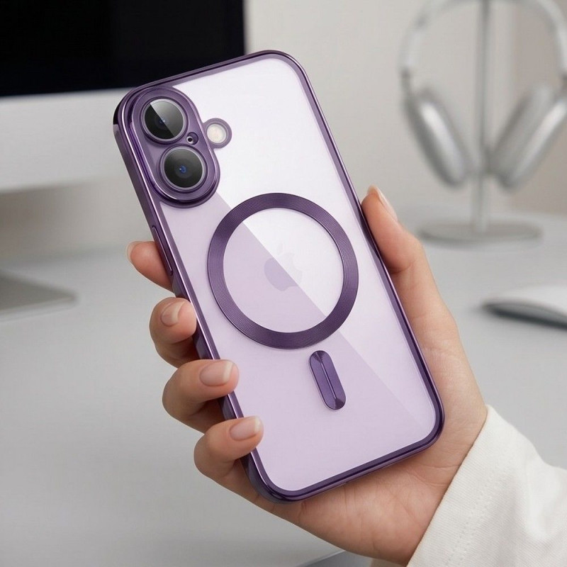 Tech-Protect MagFlex MagSafe puzdro pre Apple iPhone 17, lesklá levanduľová