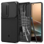 Spigen Optik Armor puzdro pre Samsung Galaxy S25 Ultra, čierne