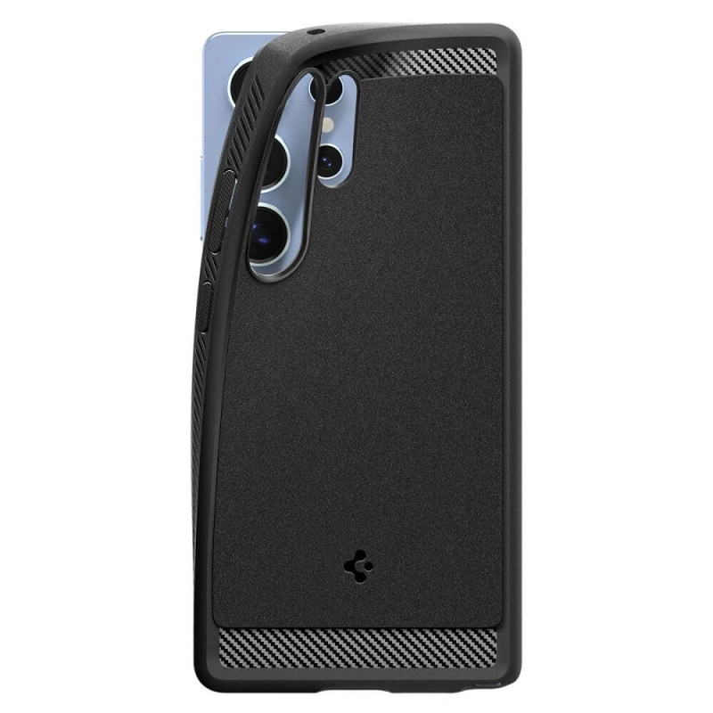 Spigen Rugged Armor Mag MagSafe puzdro pre Samsung Galaxy S25 Ultra, matná čierna