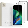 Tech-Protect Glass Fit+ tvrdené sklo pre Xiaomi Redmi 17 4G / 5G, čierne (2 ks) (THP5701)