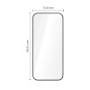 Tech-Protect Glass Fit+ tvrdené sklo pre Xiaomi Redmi 17 4G / 5G, čierne (2 ks) (THP5701)