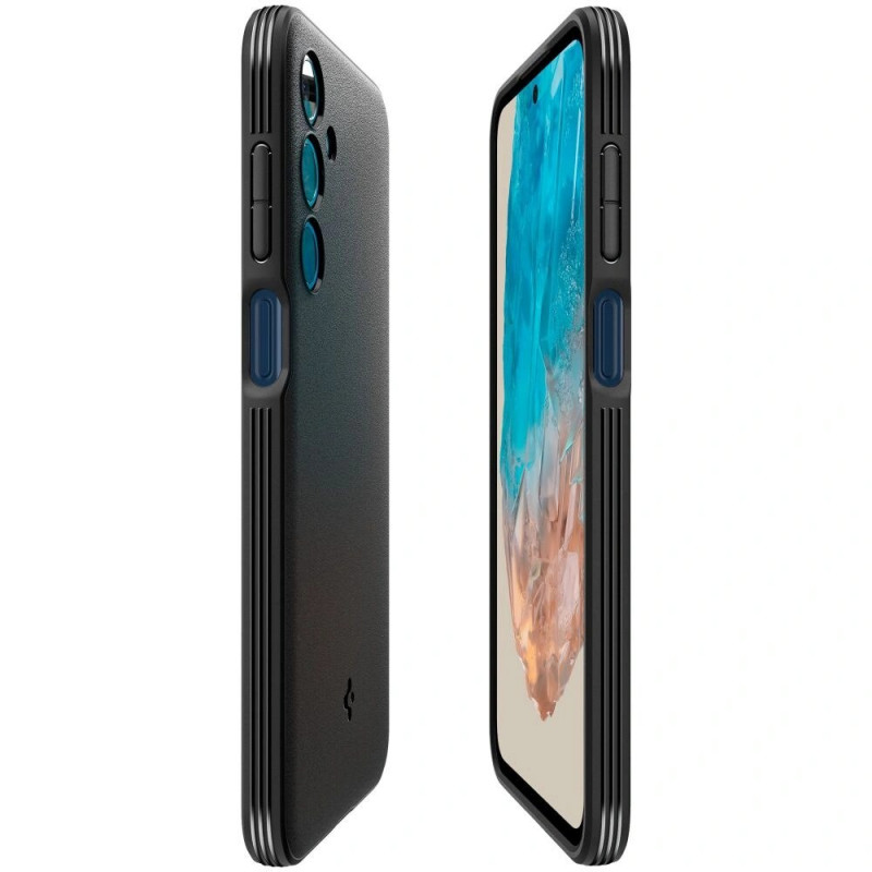 Spigen Essential SandBlast puzdro pre Samsung Galaxy M35 5G, matná čierna