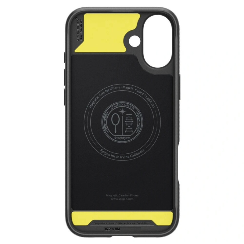 Spigen Rugged Armor Mag MagSafe puzdro pre Apple iPhone 16, matná čierna